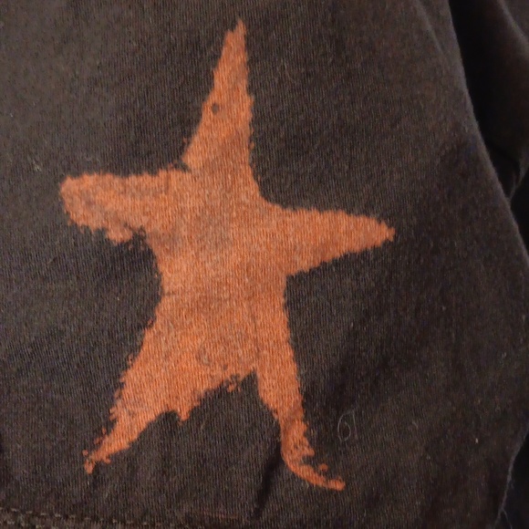 Men's Ring of Fire Shredded Flag Shirt Size Medium - Picture 8 of 11